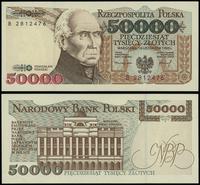 50.000 złotych 16.11.1993, seria B, numeracja 28