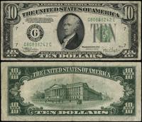 10 dolarów 1934 C, seria G 80898242 C, zielona p