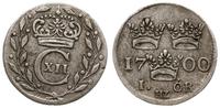 1 öre 1700, Sztokholm, moneta rzadko spotykana w