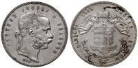 1 forint 1868, Kremnica, ładnie zachowane, Huszá