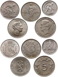 Luksemburg, zestaw 5 monet