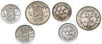 zestaw 3 monet, Utrecht, 1/10 guldena 1941 P, 1/