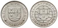 20 escudos 1971, nikiel, pięknie zachowana monet