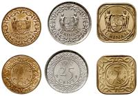 zestaw 3 monet, 1 cent 1962, 5 centów 1962 oraz 
