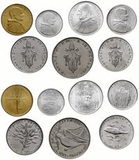 lot 7 monet, Rzym, 2 liry, 5, 10 i 20 lirów z ro