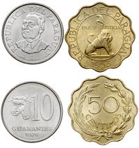 lot 2 monet, 10 guarani 1976 oraz 50 centymów 19