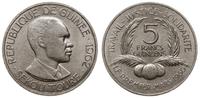 5 franków 1962, Londyn, miedzionikiel, bardzo ła