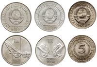 Jugosławia, zestaw 3 monet