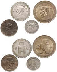 lot 4 monet, 5 centów 1940, 10 centów 1940, 20 c