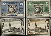 zestaw 2 banknotów, 25 fenigów 15.02.1922 oraz 5