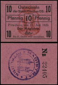 Śląsk, 10 fenigów, 11.06.1920