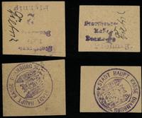 zestaw 2 banknotów, 1 fenig bez daty (1920), 2 f