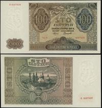 100 złotych 1.08.1941, seria A, numeracja 608762