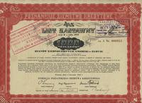 Polska, 4 1/2 % listu zastawnego na 1.000 dolarów w złocie, 3.01.1933
