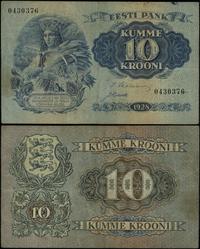 Estonia, 10 koron, 1928
