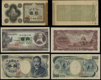 Japonia, zestaw 3 banknotów: