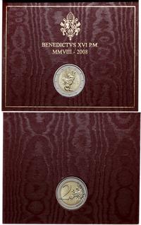 2 euro 2008, Rzym, Rok św. Paweł, piękna moneta 