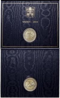 2 euro 2014, Rzym, Mur Berliński , piękna moneta