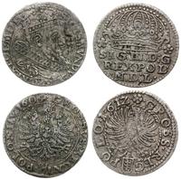 zestaw: 2 x grosz 1604, 1612, Kraków, razem 2 sz