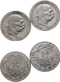 Austria, lot 2 x 5 koron, 1900