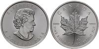 5 dolarów 2018, Liść Klonowy, 1 uncja srebra '99