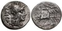 denar 125 pne, Rzym, Aw: Głowa Romy w prawo, po 
