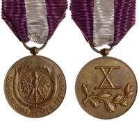 Polska, brązowy medal Za Długoletnią Służbę (X lat), od 1938