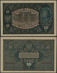 10 marek polskich 23.08.1919, seria II-CL, numer