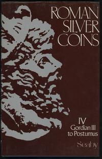 wydawnictwa zagraniczne, H. A. Seaby - Roman Silver Coins: volume I. (Republic to Augustus) Londyn ..