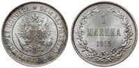 1 marka 1915, Helsinki, pięknie zachowana moneta