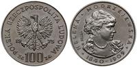 100 złotych 1975, Warszawa, Helena Modrzejewska 