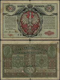 50 marek polskich 09.12.1916, "jenerał", seria A