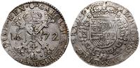 patagon 1672, Antwerpia, srebro, 27.90 g, tło aw