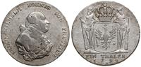 talar 1792 A, Berlin, srebro, 21.95 g, Schrötter