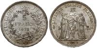 5 franków 1873 A, Paryż, autorstwa Dupre'go, sre