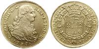 8 escudos 1798/P/JF, Papayan, złoto 26.94 g, Cay