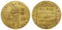 dukat 1839, Utrecht, złoto 3.48 g, ładnie zachow