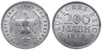 200 marek 1923 A, Berlin, aluminium, piękne, AKS