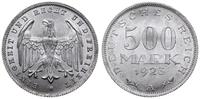 500 marek 1923 A, Berlin, aluminium, piękne, AKS