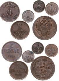 zestaw 6 monet, w skład zestawu wchodzą: 2 kopie