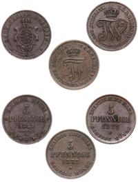 zestaw 3 monet, Drezno, w skład zestawu wchodzą 