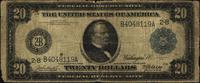 20 dolarów 1914, Federal Reserve Note, seria B, 