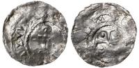 denar 1031-1030, Aw: Miecz sztychem do dołu, + .