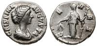 denar 178-182, Rzym, Aw: Popiersie cesarzowej w 