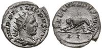 antoninian 248, Rzym, Aw: Popiersie cesarza w ko
