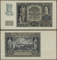 20 złotych 1.03.1940, seria N, numeracja 0423269