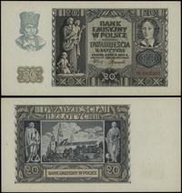 20 złotych 1.03.1940, seria N, numeracja 0423262