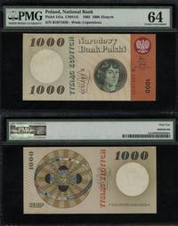 1.000 złotych 29.10.1965, seria B, numeracja 107
