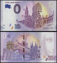 banknot kolekcjonerski 0 Euro - Jan Paweł II (Ni