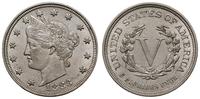 5 centów 1883, Filadelfia, typ Liberty Head